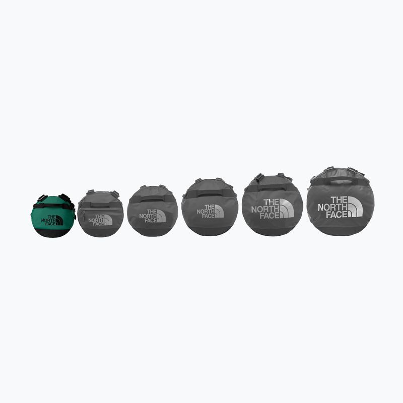 The North Face Base Camp Duffel XS 31 l utazótáska evergreen/fekete 5