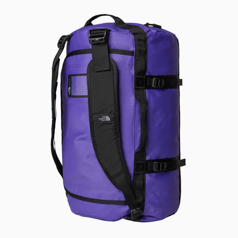 The North Face Base Camp Duffel S 50 l csúcs lila/fekete utazótáska 2