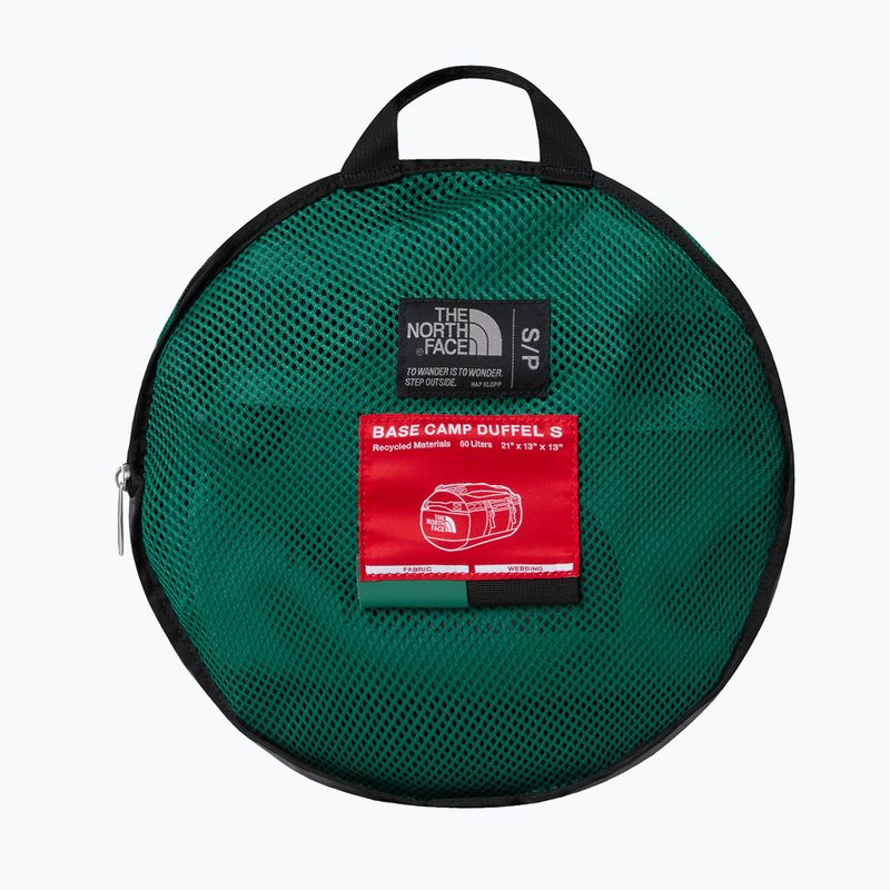 The North Face Base Camp Duffel S 50 l utazótáska evergreen/fekete 2