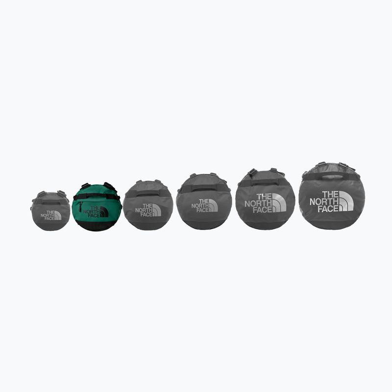The North Face Base Camp Duffel S 50 l utazótáska evergreen/fekete 5