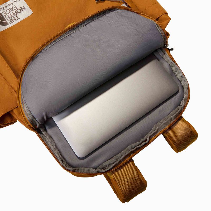 The North Face Berkeley Daypack 16 l fűrészáru barna/fekete hátizsák 6