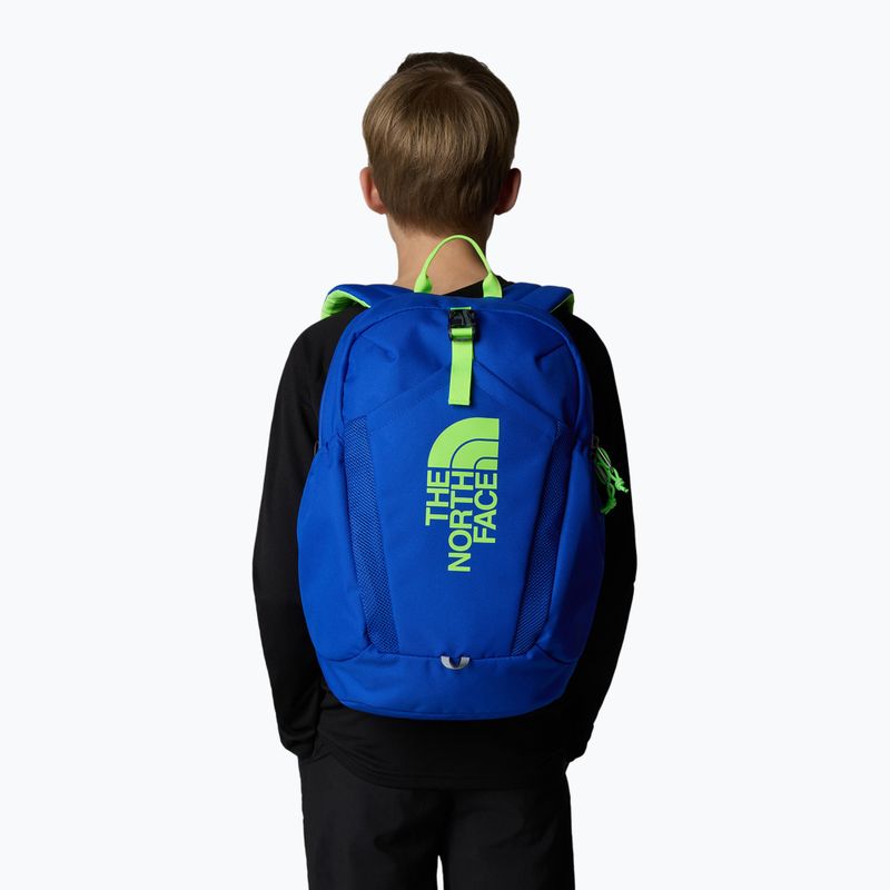 The North Face Mini Explorer 10 l kék/biztonsági zöld városi gyermek hátizsák 6