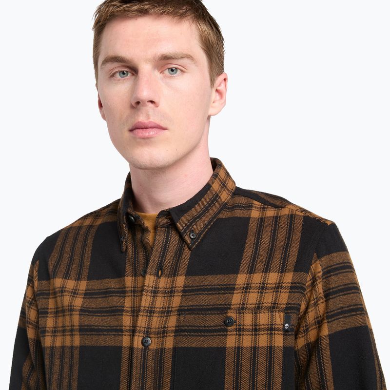 Férfi ing Timberland Solucell Plaid Shirt umber yd 4