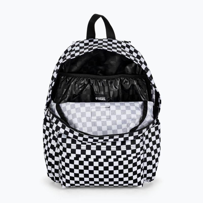 Gyerek városi hátizsák Vans Old Skool Grom Check 18 l black/white 7