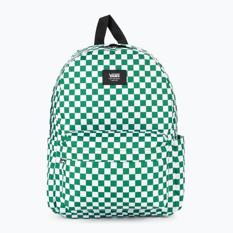 Gyerek városi hátizsák Vans Old Skool Grom Check 18 l verdant green