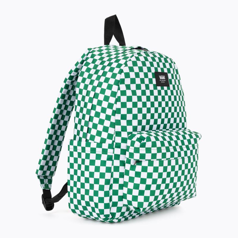 Gyerek városi hátizsák Vans Old Skool Grom Check 18 l verdant green 2