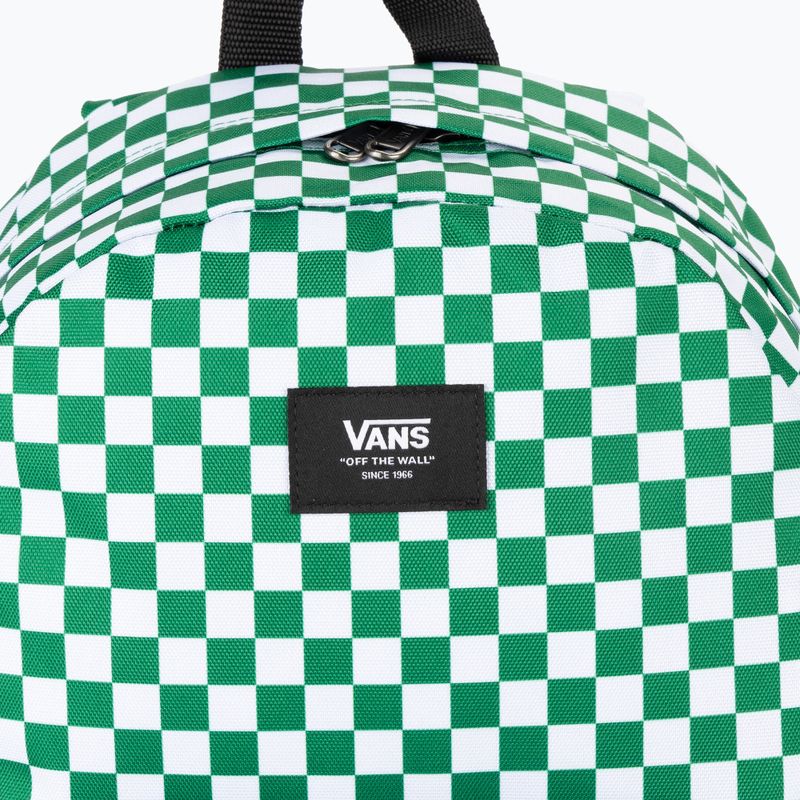 Gyerek városi hátizsák Vans Old Skool Grom Check 18 l verdant green 5