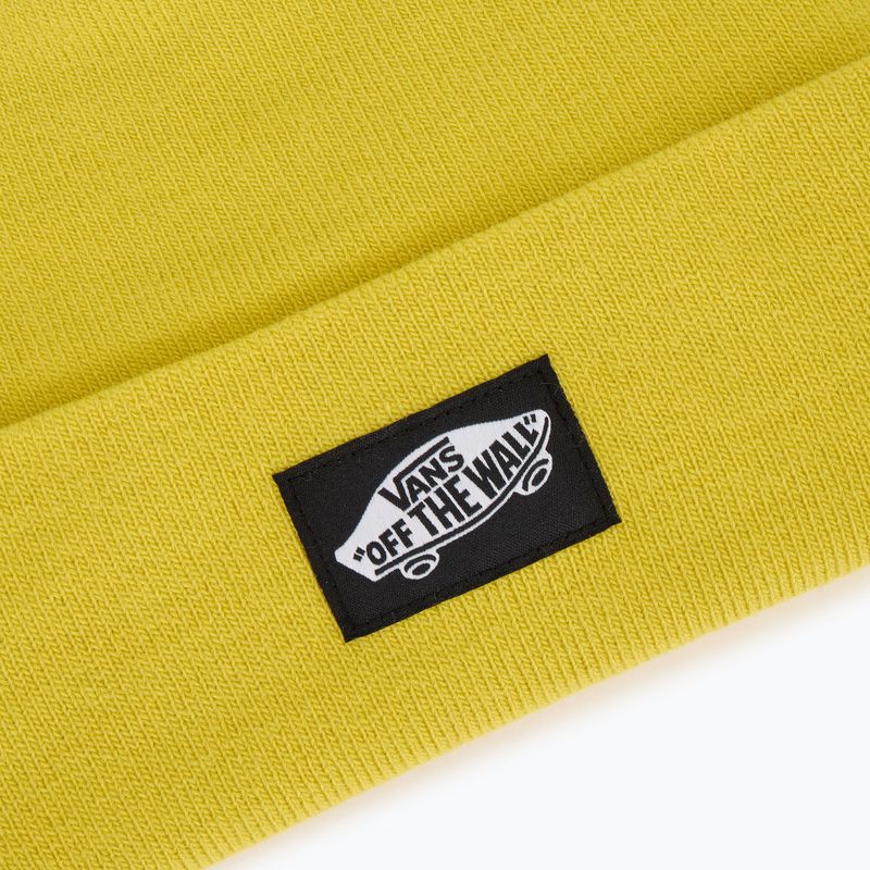 Téli sapka Vans Classic Tall Cuff Beanie warm olive 3