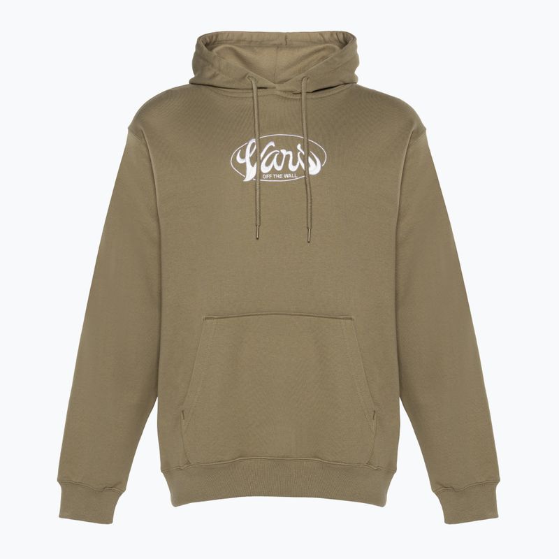 Férfi pulóver Vans Global Line Loose Pullover desert taupe