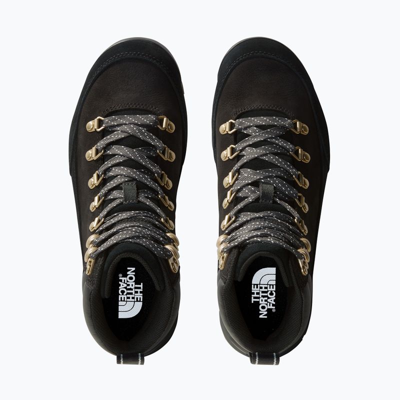 Női cipők The North Face Back To Berkeley IV Leather WP fekete/fekete 11