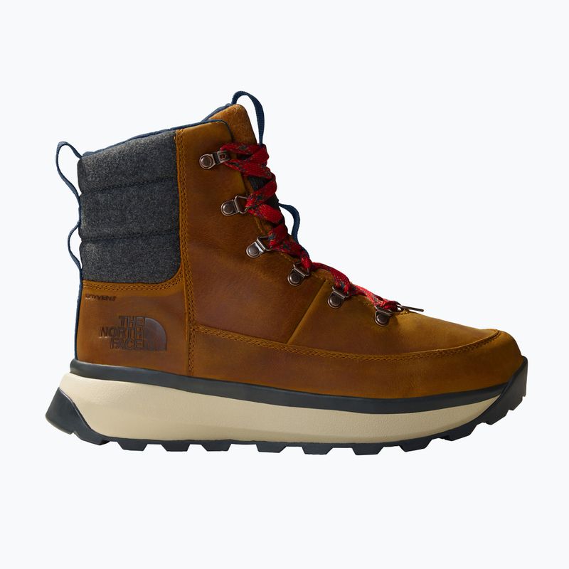Férfi hócsizma The North Face Bergen Leather WP faanyag tan/red 8