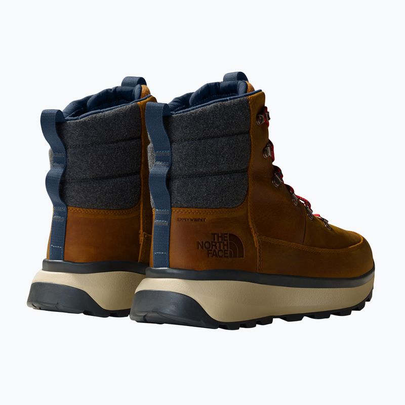 Férfi hócsizma The North Face Bergen Leather WP faanyag tan/red 10