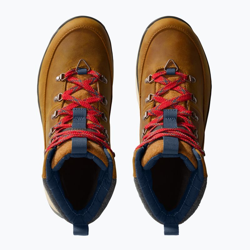 Férfi hócsizma The North Face Bergen Leather WP faanyag tan/red 11
