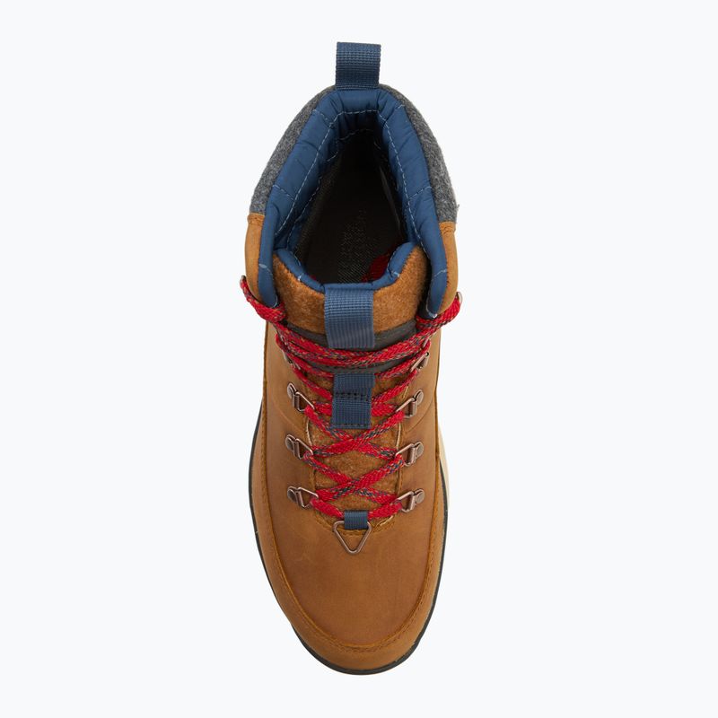 Férfi hócsizma The North Face Bergen Leather WP faanyag tan/red 5