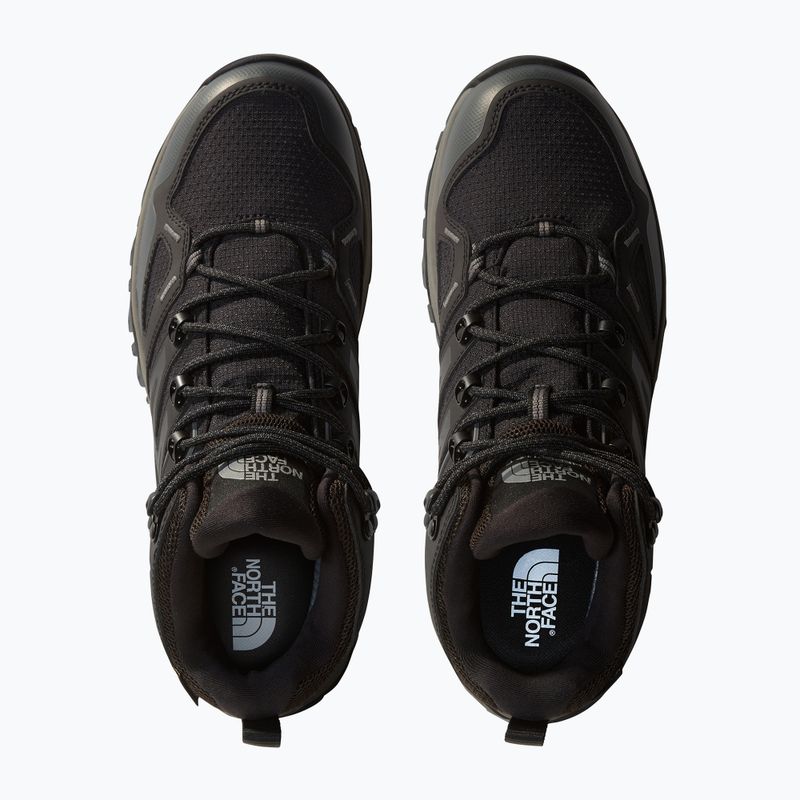 Férfi túrabakancs The North Face Hedgehog Mid Gore-Tex fekete / aszfalt szürke 10