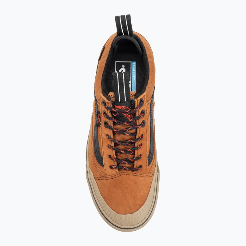 Vans Mte Old Skool vízálló mázas vöröses cipő 5