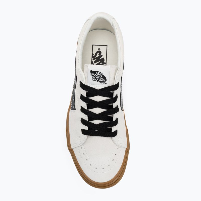Vans SK8-Low gumi blanc de blanc cipő 5