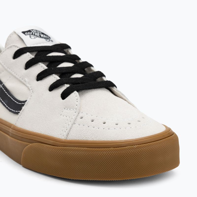 Vans SK8-Low gumi blanc de blanc cipő 7