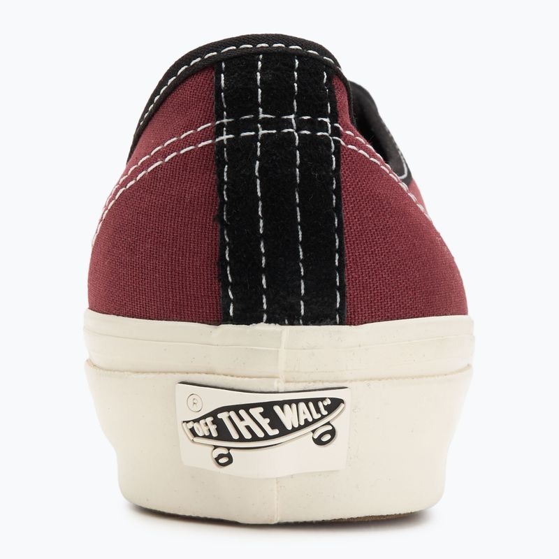 Vans LX Authentic Reissue 44 fekete lábujj/madder barna cipő 6