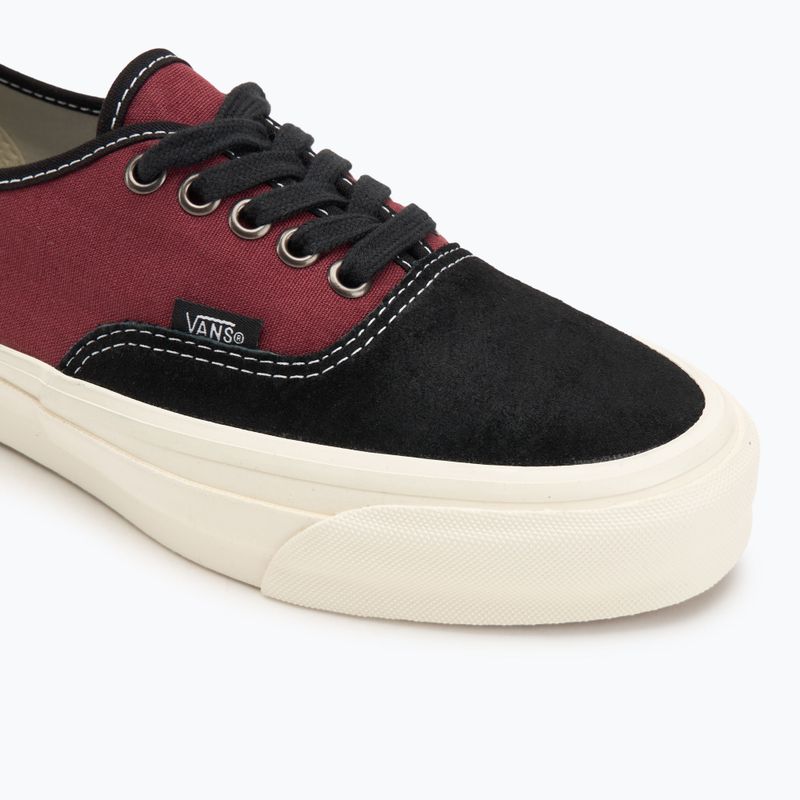 Vans LX Authentic Reissue 44 fekete lábujj/madder barna cipő 7