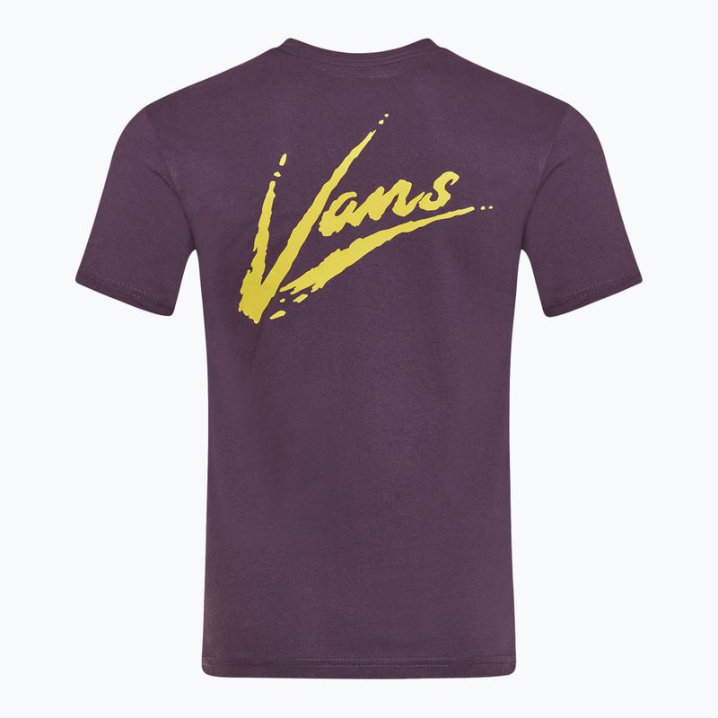 Férfi Vans Dettori Loose Fit ghotic grape póló 2