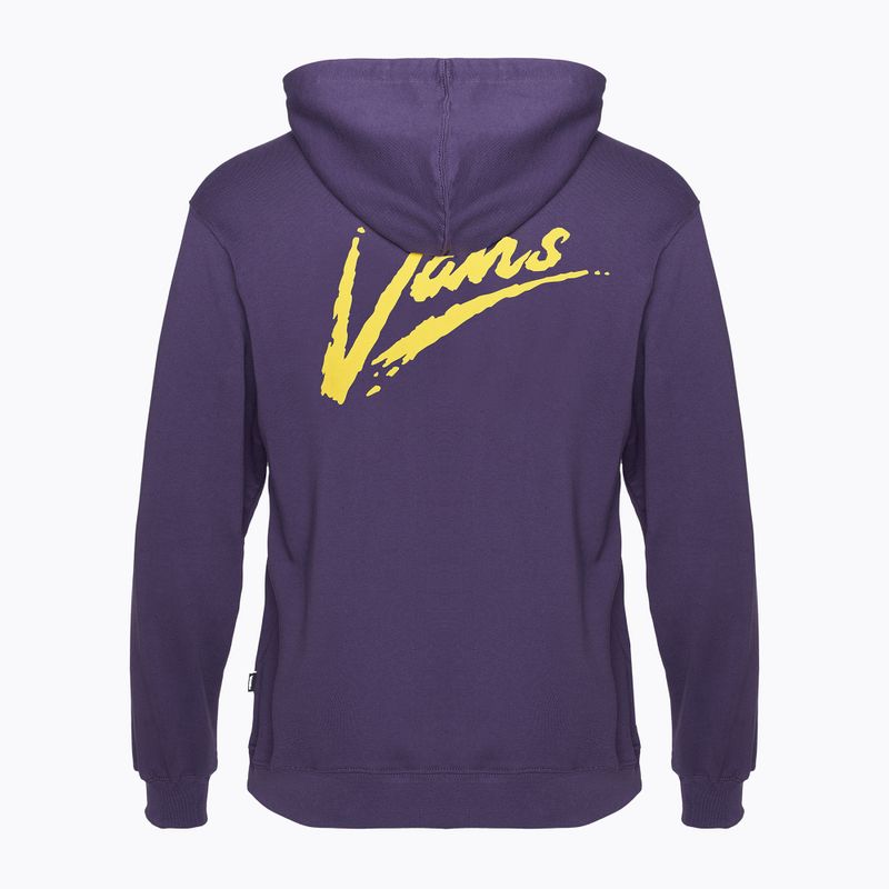 Férfi Vans Dettori Loose pulóver pulóver gothic grape 2