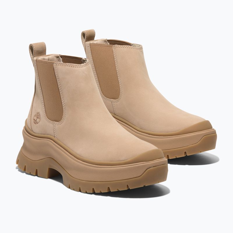 Női cipő Timberland Roxie Lane Mid Chelsea light beige nubuck 8