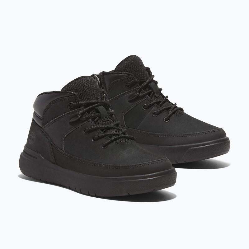 Gyerekcipő Timberland Seneca Bay Mid Lace blackout nubuck 8