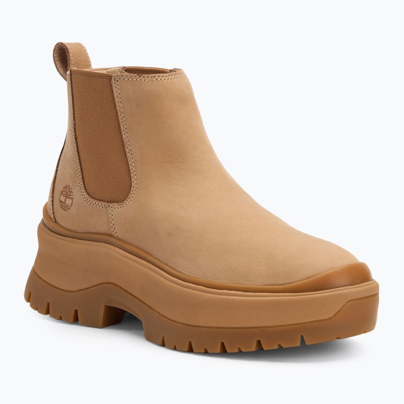 Női cipő Timberland Roxie Lane Mid Chelsea light beige nubuck