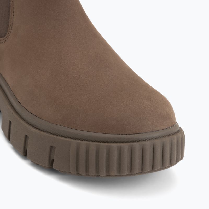 Női cipők Timberland Greyfield Chelsa medium brown nubuck 7