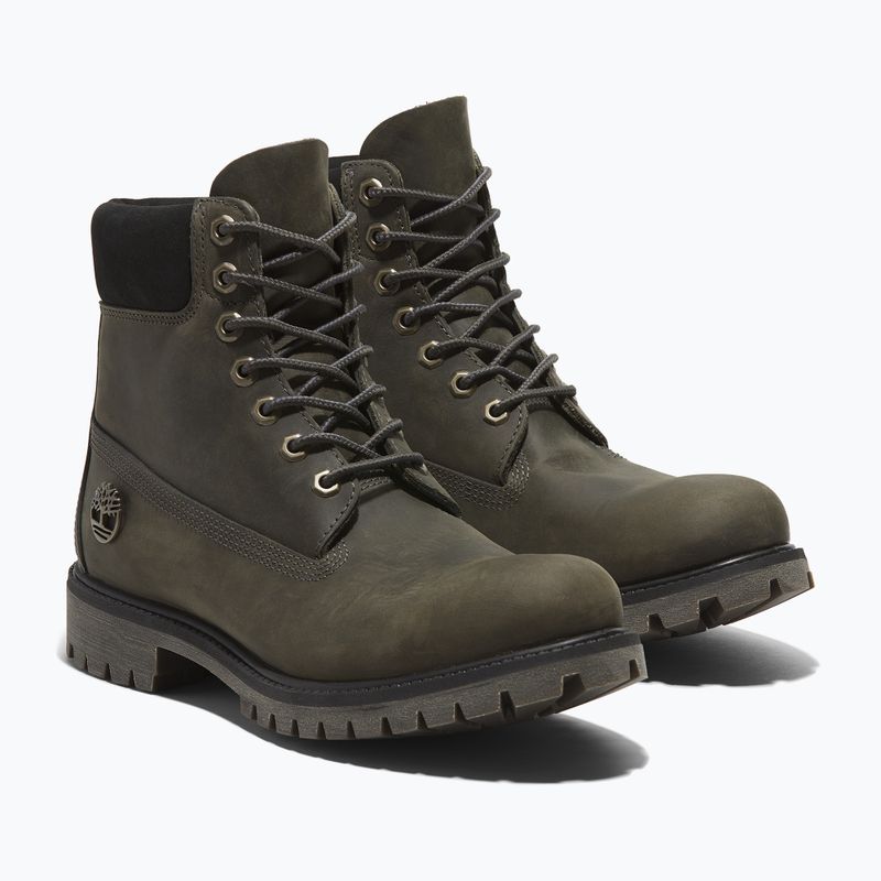 Férfi cipő Timberland Premium 6 In Lace medium grey full grain 8