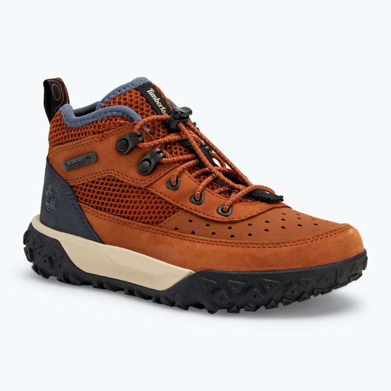 Gyerekcipő Timberland Greenstride Motion 6 Low Lace dark orange nubuck