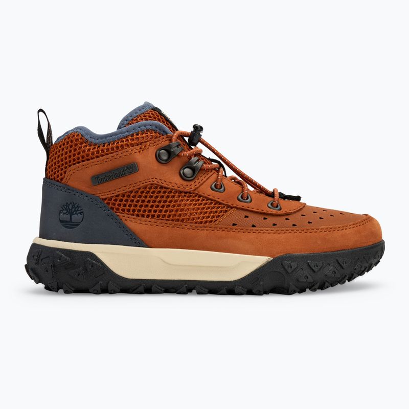 Gyerekcipő Timberland Greenstride Motion 6 Low Lace dark orange nubuck 2