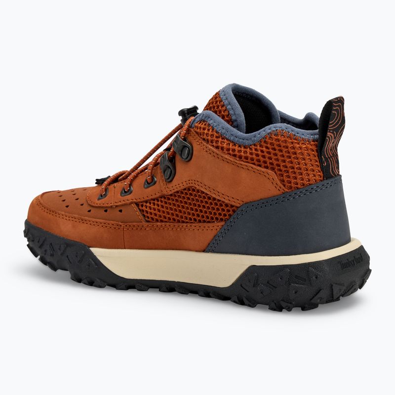 Gyerekcipő Timberland Greenstride Motion 6 Low Lace dark orange nubuck 3