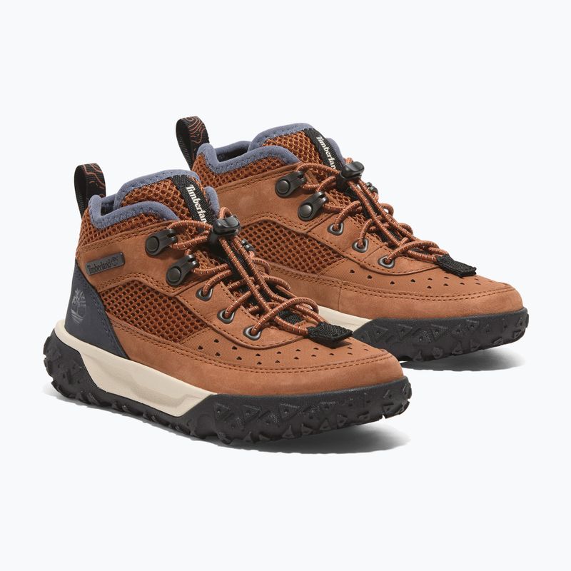 Gyerekcipő Timberland Greenstride Motion 6 Low Lace dark orange nubuck 8