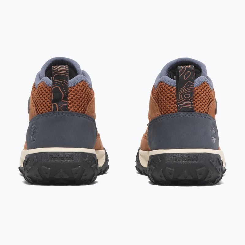 Gyerekcipő Timberland Greenstride Motion 6 Low Lace dark orange nubuck 12