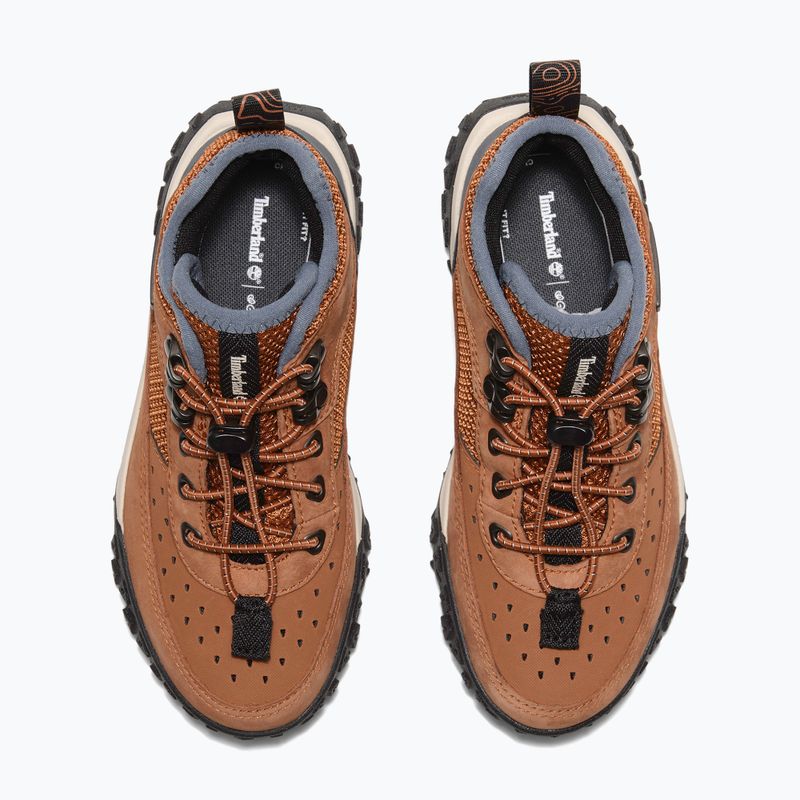 Gyerekcipő Timberland Greenstride Motion 6 Low Lace dark orange nubuck 14