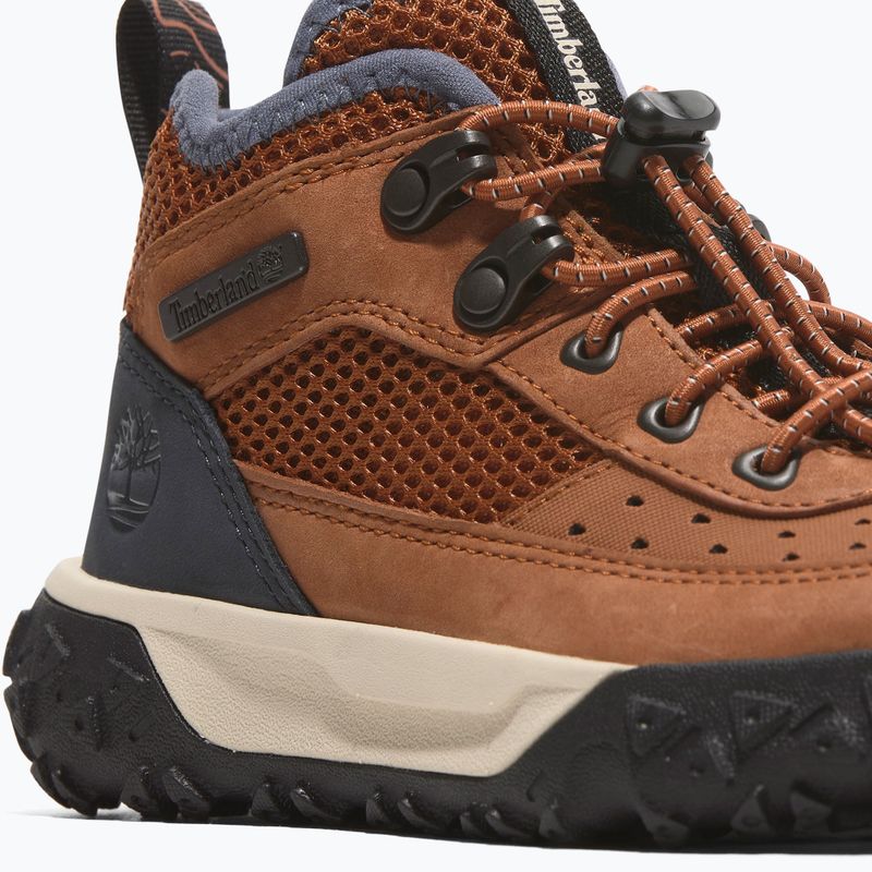 Gyerekcipő Timberland Greenstride Motion 6 Low Lace dark orange nubuck 15