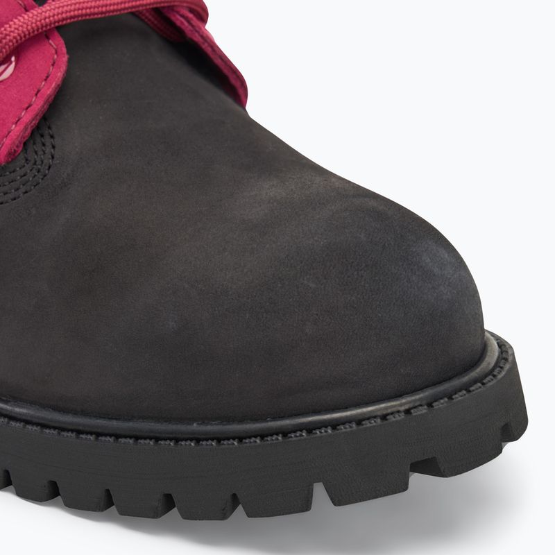 Gyerek cipő Timberland Premium 6 In Lace black nubuck/dark pink 7