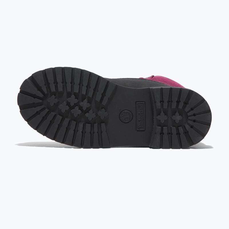 Gyerek cipő Timberland Premium 6 In Lace black nubuck/dark pink 13