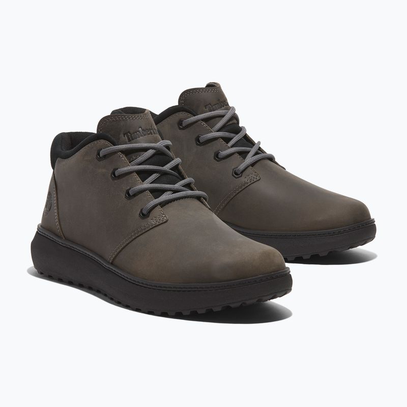 Férfi cipő Timberland Hudson Road Mid Lace Chukka dark grey full grain 8