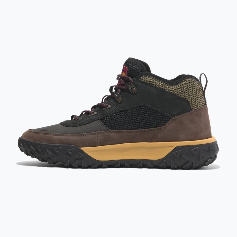 Férfi cipő Timberland Greenstride Motion 6 Mid black nubuck/brown 11