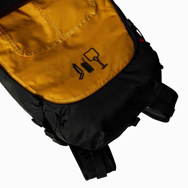 Férfi ejtőernyős hátizsák The North Face Snomad 34 l fekete/piros 5