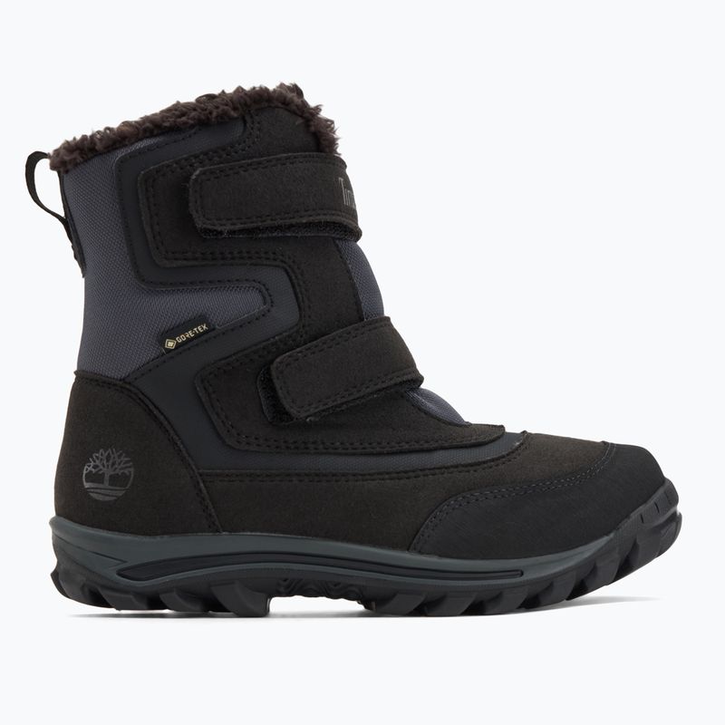 Gyerek hótaposó Timberland Chillberg 2-Strap Gore-Tex jet black 2