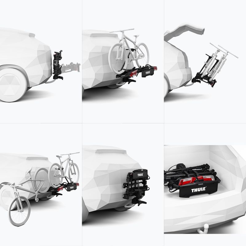 Thule OutPace 2Bike vonóhorogtartó fekete 9