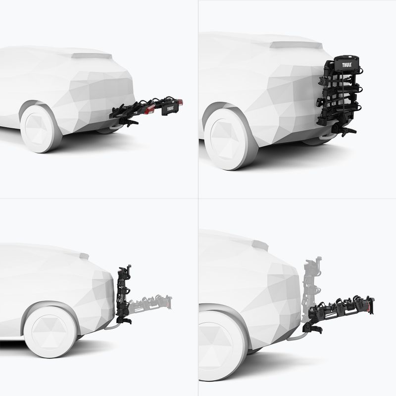 Thule OutPace 3Bike vonóhorogtartó fekete 8
