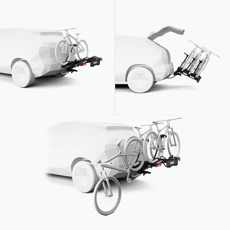 Thule OutPace 3Bike vonóhorogtartó fekete 9