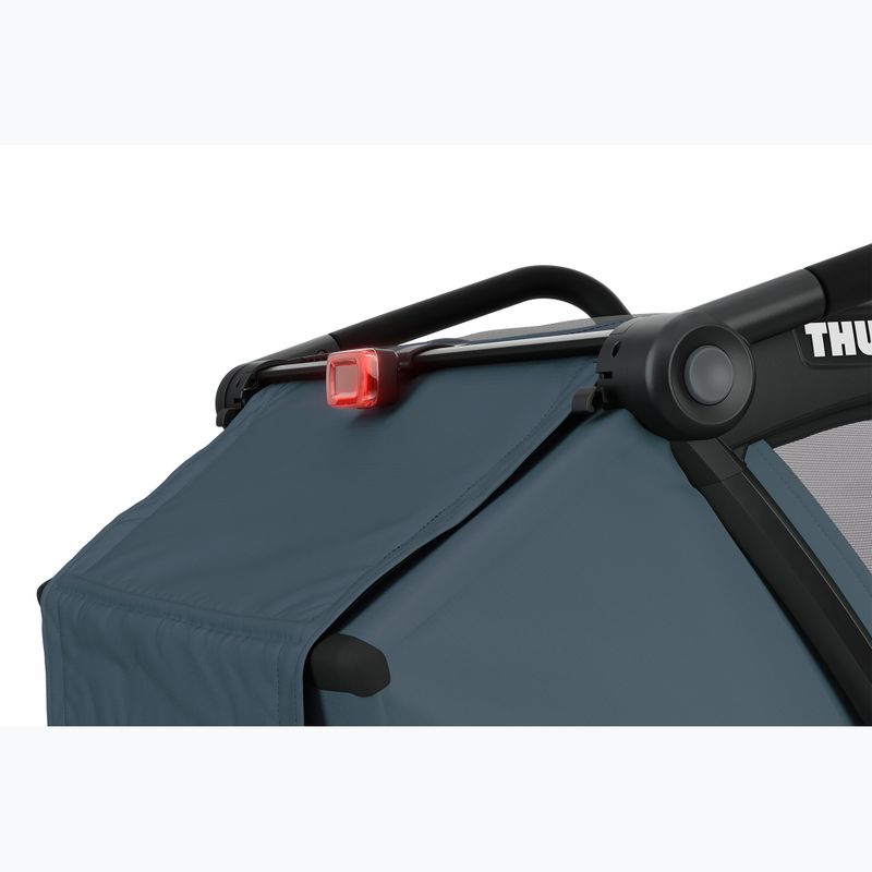 Thule Chariot Cab sötét pala dupla kerékpár utánfutó 3