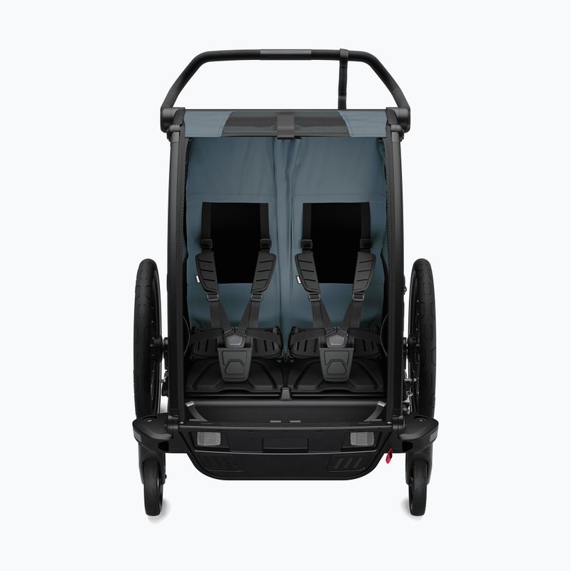 Thule Chariot Cab sötét pala dupla kerékpár utánfutó 8