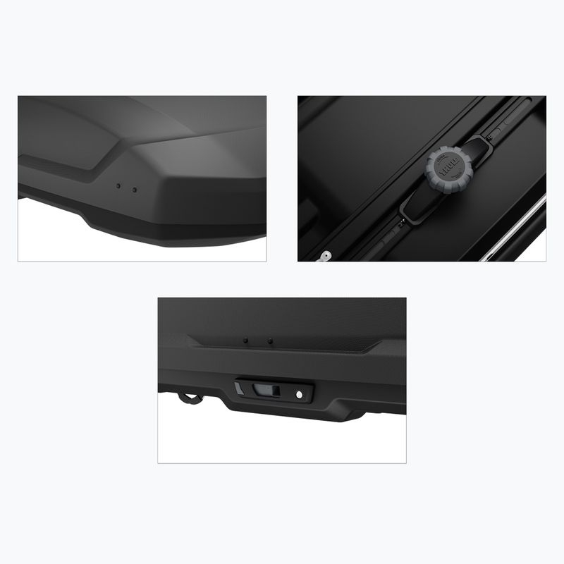 Thule Force 3 XXL Sport fekete matt tetőbox 12